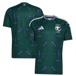 Men adidas Green Saudi Arabia National Team FIFA x World Cup 2026 Home Replica Jersey