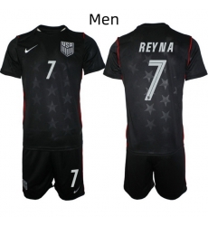 USA FIFA World Cup 2026 Navy Blue Soccer Jersey Giovanni Reyna #7