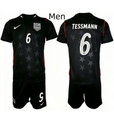 USA FIFA World Cup 2026 Navy Blue Soccer Jersey Tanner Tessmann #6