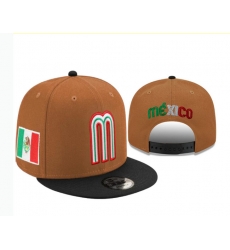 Mexico Baseball Snapback Cap 021 Mexico Baseball Snapback Cap 021