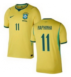 Women 11Raphinha Brazil National Team Raphinha 2026 Home Jersey 1
