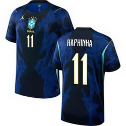 Women 11Raphinha Brazil National Team Raphinha 2026 Home Jersey 2