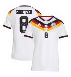 Women 8Leon Goretzka Germany National Team Jersey   6