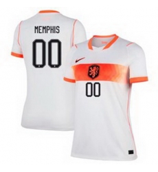 Women 00 Netherlands National Custom 2026 Away Stadium  4
