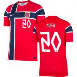 Women 20 Norway Antonio Nusa Home Stadium Replica   1
