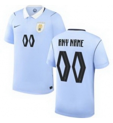 Women 00 Uruguay Blank Away Replica Jersey World   1