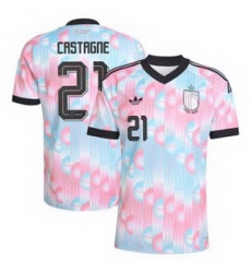Women 21Timothy Castagne Belgium Jersey   2