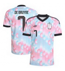 Women 7Kevin De Bruyne Belgium Jersey   2