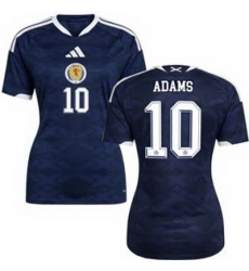 Women 10 Scotland Che Adams 2026 Home Replica Jersey 2