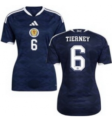 Women 6 Scotland Kieran Tierney 2026 Home Replica Jersey 2
