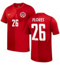 Women 26 Canada Marcelo Flores Replica Away   1