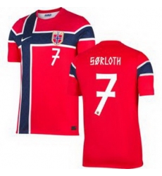 Youth 7 Norway Alexander Sorloth Home Stadium Replica   1