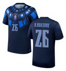 Youth 26 Uruguay Rodrigo Aguirre Away Replica Jersey World   2
