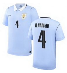 Youth 4 Uruguay Ronald Araujo Away Replica Jersey World   1