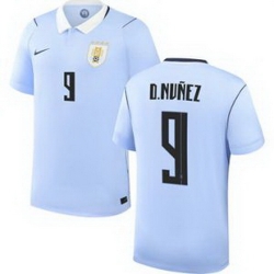 Youth 9 Uruguay Darwin Nunez Away Replica Jersey World   1