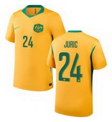 Men 24 Australia Deni Juric Replica Jersey World Cup  1