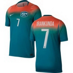 Men 7 Australia Nestory Irankunda Replica Jersey World Cup  2