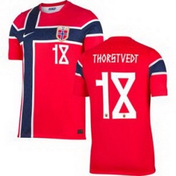 Men 18 Norway Kristian Thorstvedt Home Stadium Replica   1