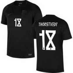Men 18 Norway Kristian Thorstvedt Home Stadium Replica   2