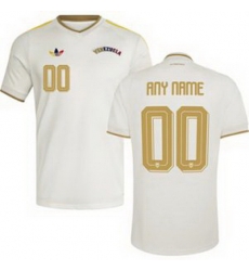 Men 00 Venezuela Custom Away Replica Jersey 2 Men 00 Venezuela Custom Away Replica Jersey 2
