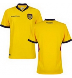 Men Men 0 Ecuador Blank Away Replica Jersey   1