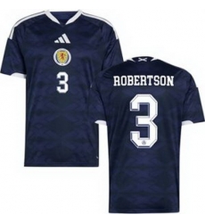 Men 3 Scotland Andrew Robertson 2026 Home Replica Jersey 1 Men 3 Scotland Andrew Robertson 2026 Home Replica Jersey 1