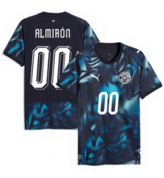 Men 00 Paraguay Custom Replica Away Jersey 2026429 2
