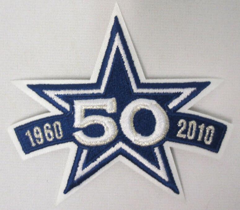 Cowboys 50TH Anniversary Patch Biaog