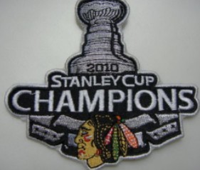 2010 Chicago Blackhawks Stanley Cup Champion Patch Biaog