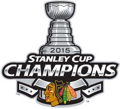 2015 Chicago Blackhawks Stanley Cup Champion Patch Biaog