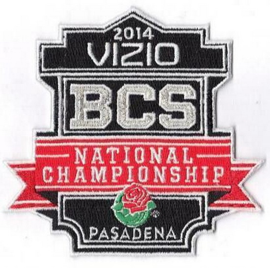 NCAA National Championship Jersey patch Biaog