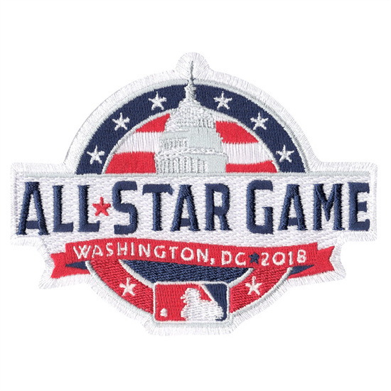 Men 2018 Major League Baseball All Star Game Jersey Patch Washington Nationals Biaog