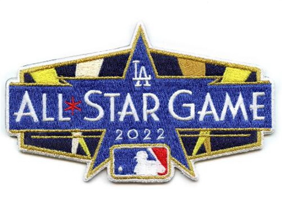 Men 2022 MLB All Star Patch Biaog