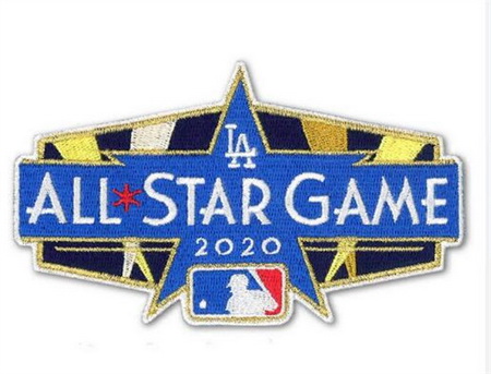 Men 2020 MLB All Star Patch Biaog