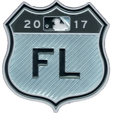 Men 2017 MLB Spring Training Florida Grapefruit League TPU Jersey Patch Biaog