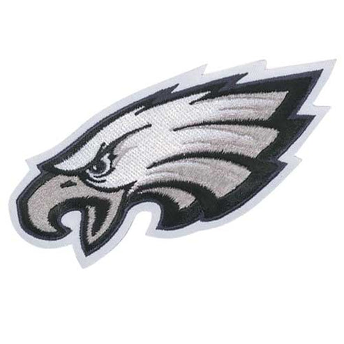 Men Philadelphia Eagles Primary Team Logo Jersey Patch Biaog