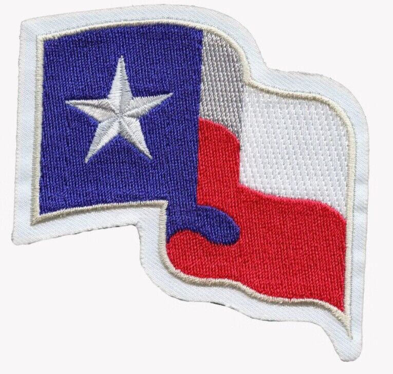 Texas Rangers Home Road Sleeve Flag Patch Biaog
