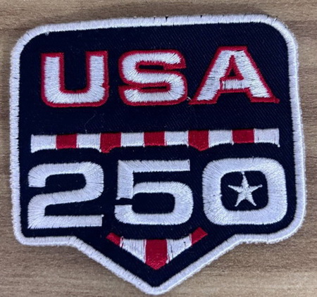 Men Cincinnati Bengals USA 250 Anniversary Patch Biaog